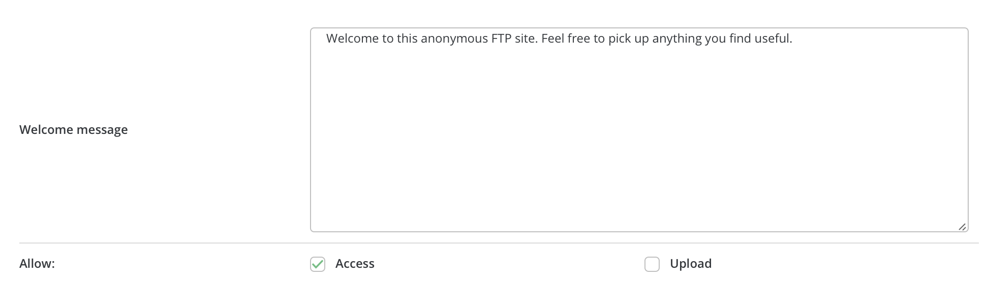 anonymous ftp server for mac
